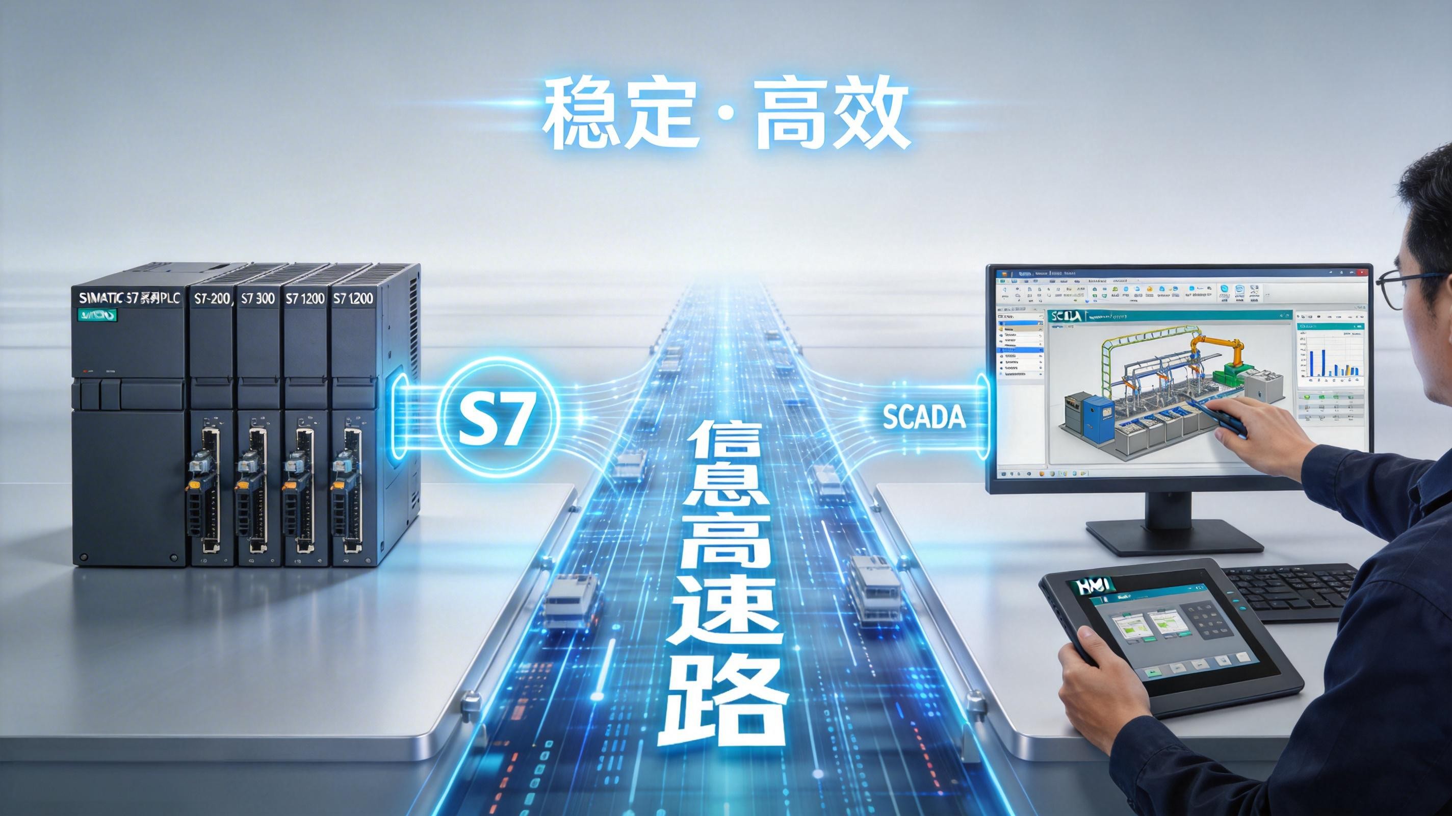 西門子S7協議深度解析：從通信原理到工業物聯網數據采集實踐