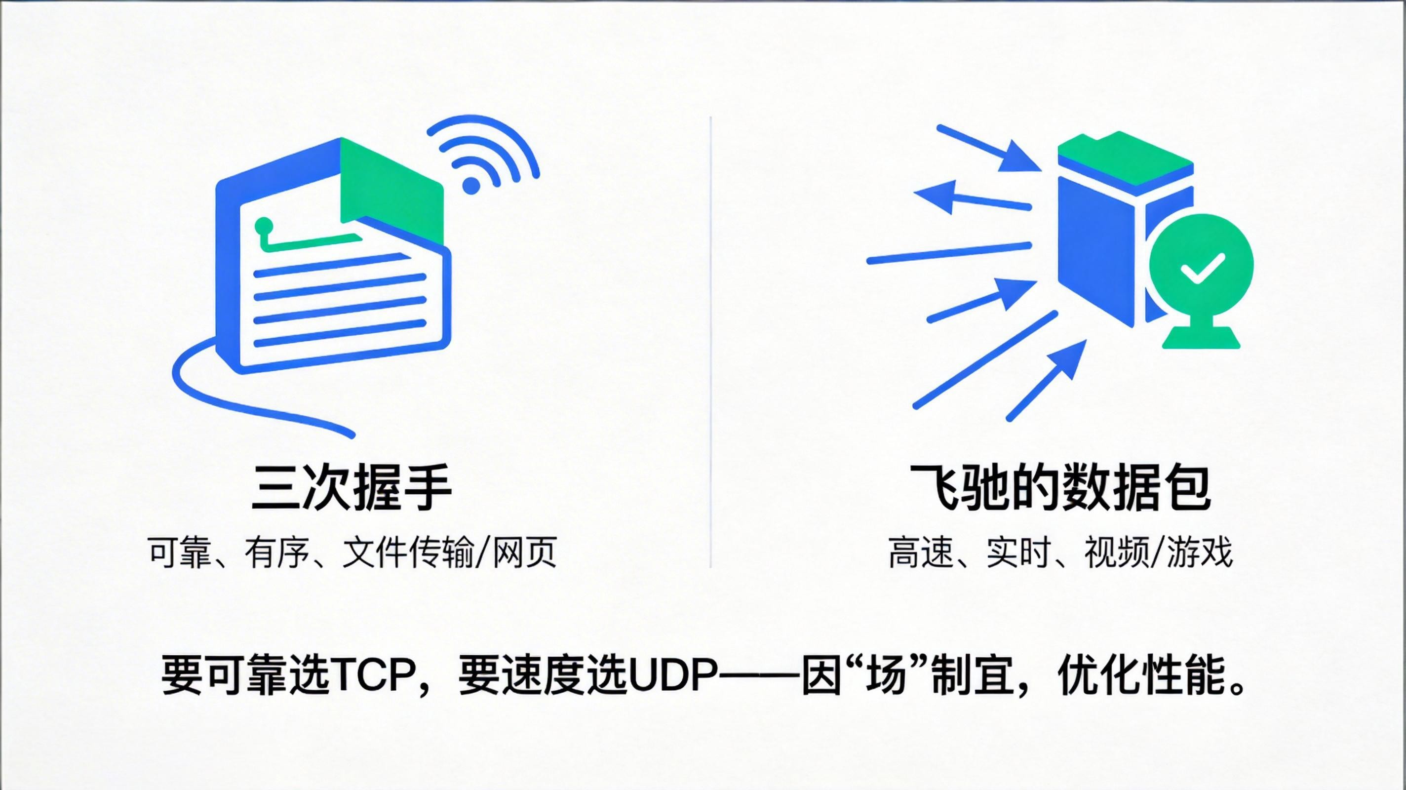 TCP與UDP通訊協議全解析：特點、區別與選型指南